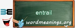 WordMeaning blackboard for entrail